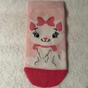 Ankelsokk rosa med søt jentepus