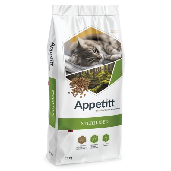 Appetitt Cat Sterilised 10Kg