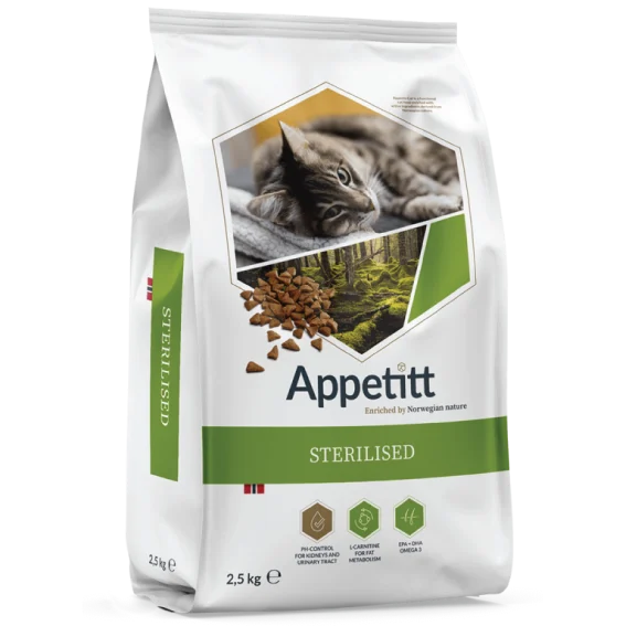Appetitt Cat Sterilised 2,5Kg