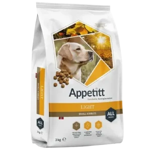 APPETITT Dog Light Små Pellets 3 kg