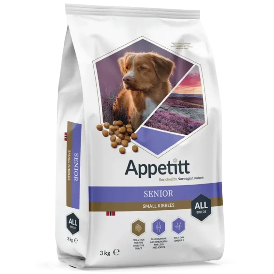 Appetitt Senior Små Pel 3Kg