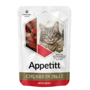 APPETITT Våtfôr til katt med storfe