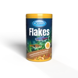 Aquaris Flakfôr – komplettfôr for akvariefisk, 1 l