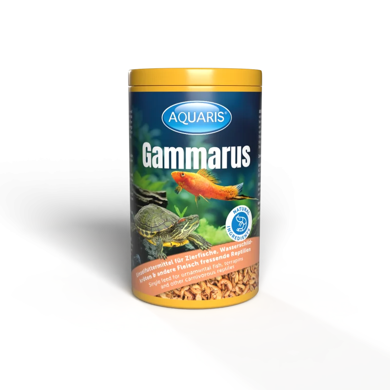Aquaris Gammarus – naturlig tilleggsfôr for vannskilpadder, 1 liter