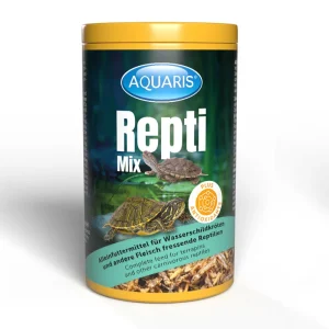 Aquaris Repti Mix – variert skilpaddefôr for vann- og sumpskilpadder, 1 liter