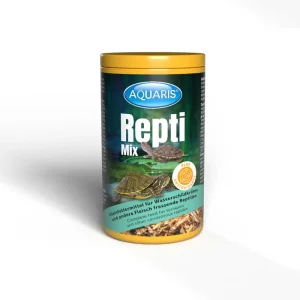 Aquaris Repti Mix – variert skilpaddefôr for vann- og sumpskilpadder, 250 ml