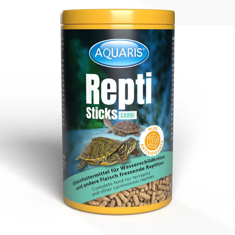 Aquaris Repti Sticks – daglig fôr for vann- og sumpskilpadder, 1 liter