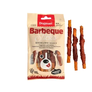 Barbeque Sticks med Kylling 5p 12,5cm
