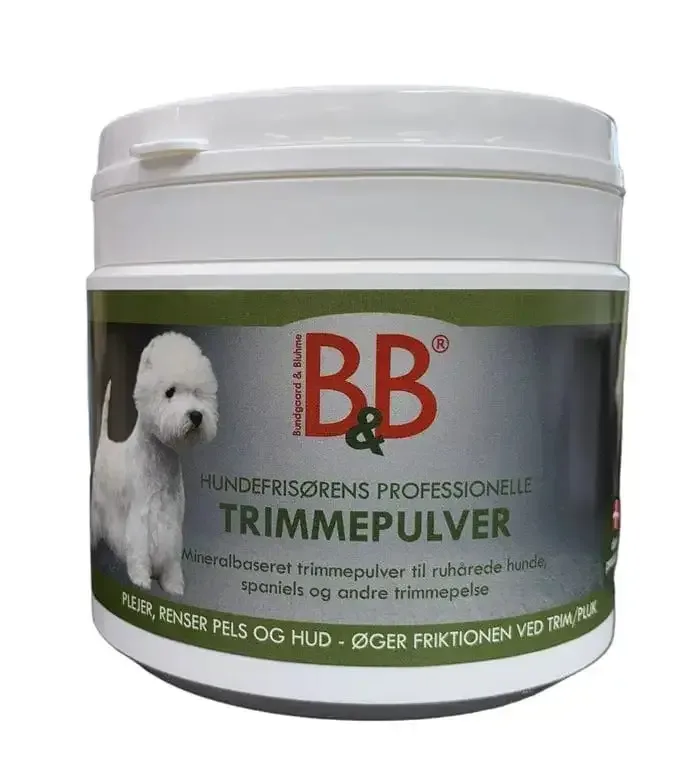 B&B Hundefrisørens profesjonelle trimmepulver