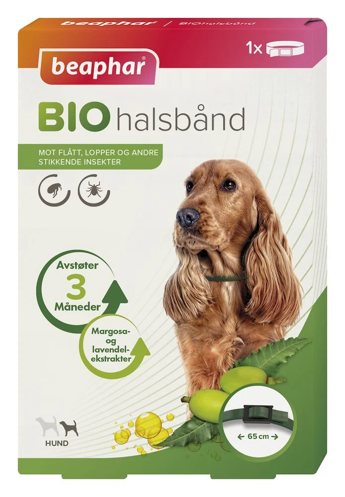 Beaphar Bio Halsbånd Hund 60cm - Image 2