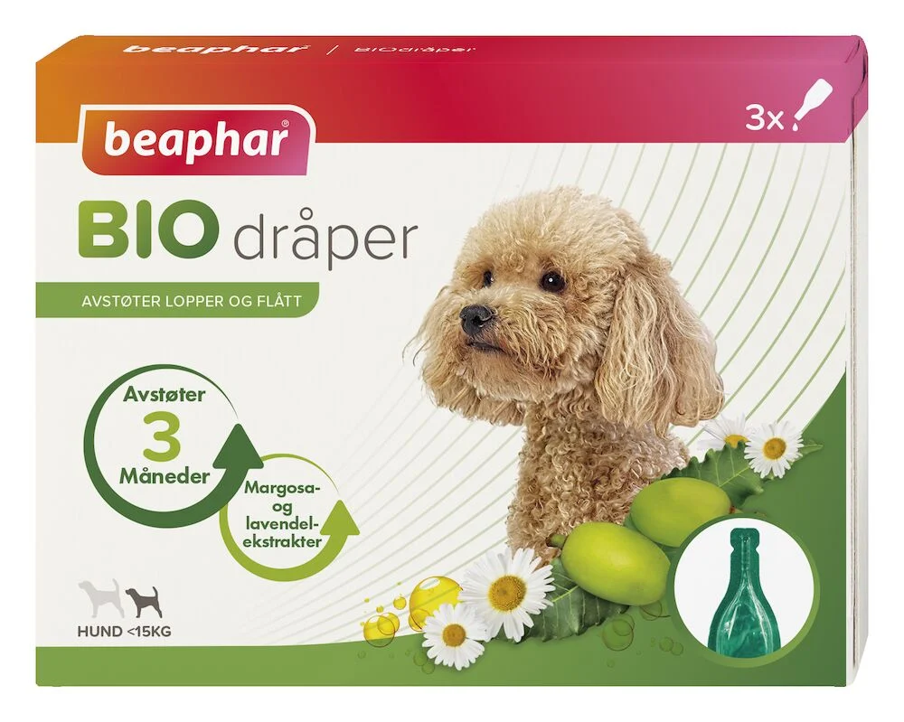 Beaphar Bio Spot On Hund <15 kg 3 x 1ml