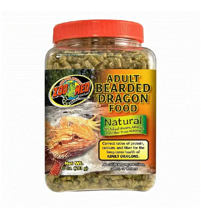 BEARDED DRAGON FOOD ZooMed, 283g. Fôr til voksen skjeggagam