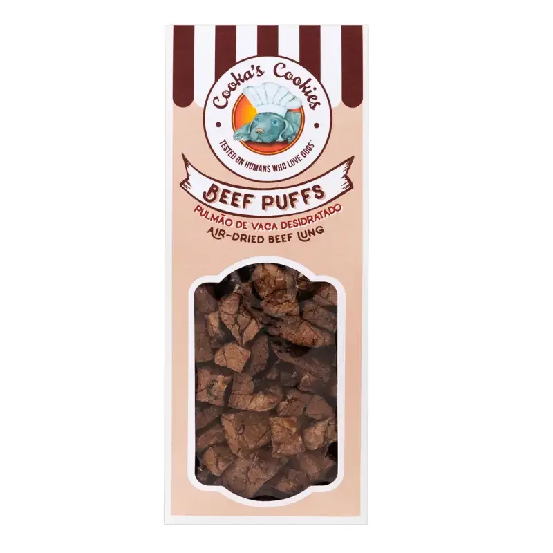 Beef Puffs | lufttørket storfelunge