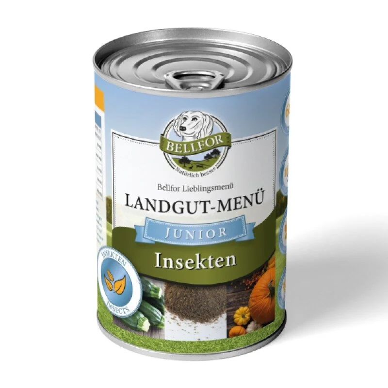 Bellfor Landgut-Menu Junior Insekt Hypoallergen Våtfor 400gr - Image 2