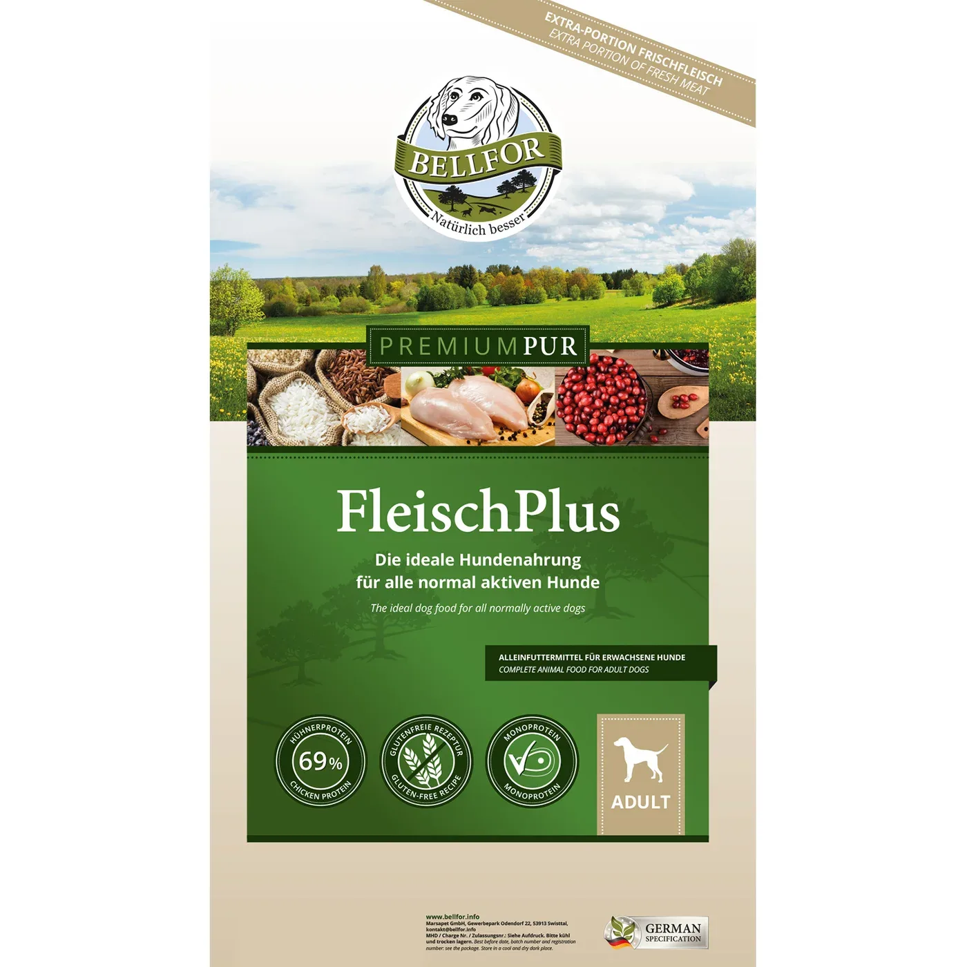 Bellfor Premium Pur Kylling glutenfri