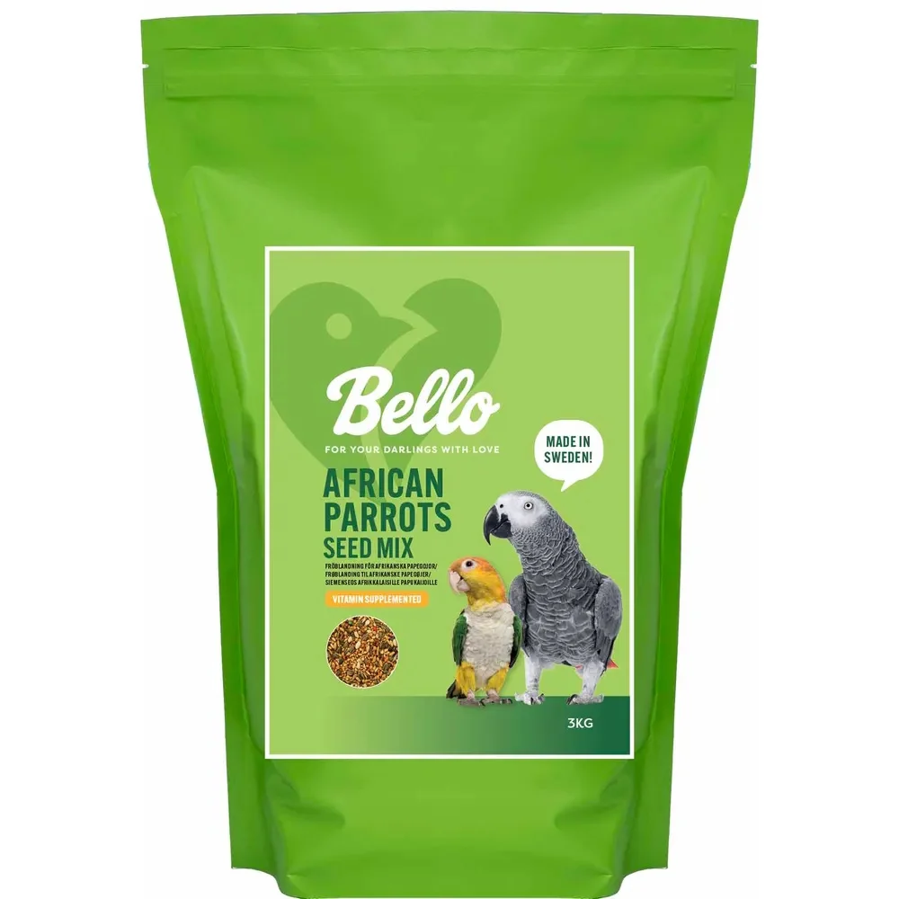Bello Afrikansk Papegøye Frøblanding