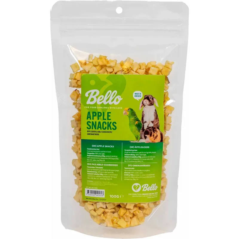 Bello Eplesnacks 100g