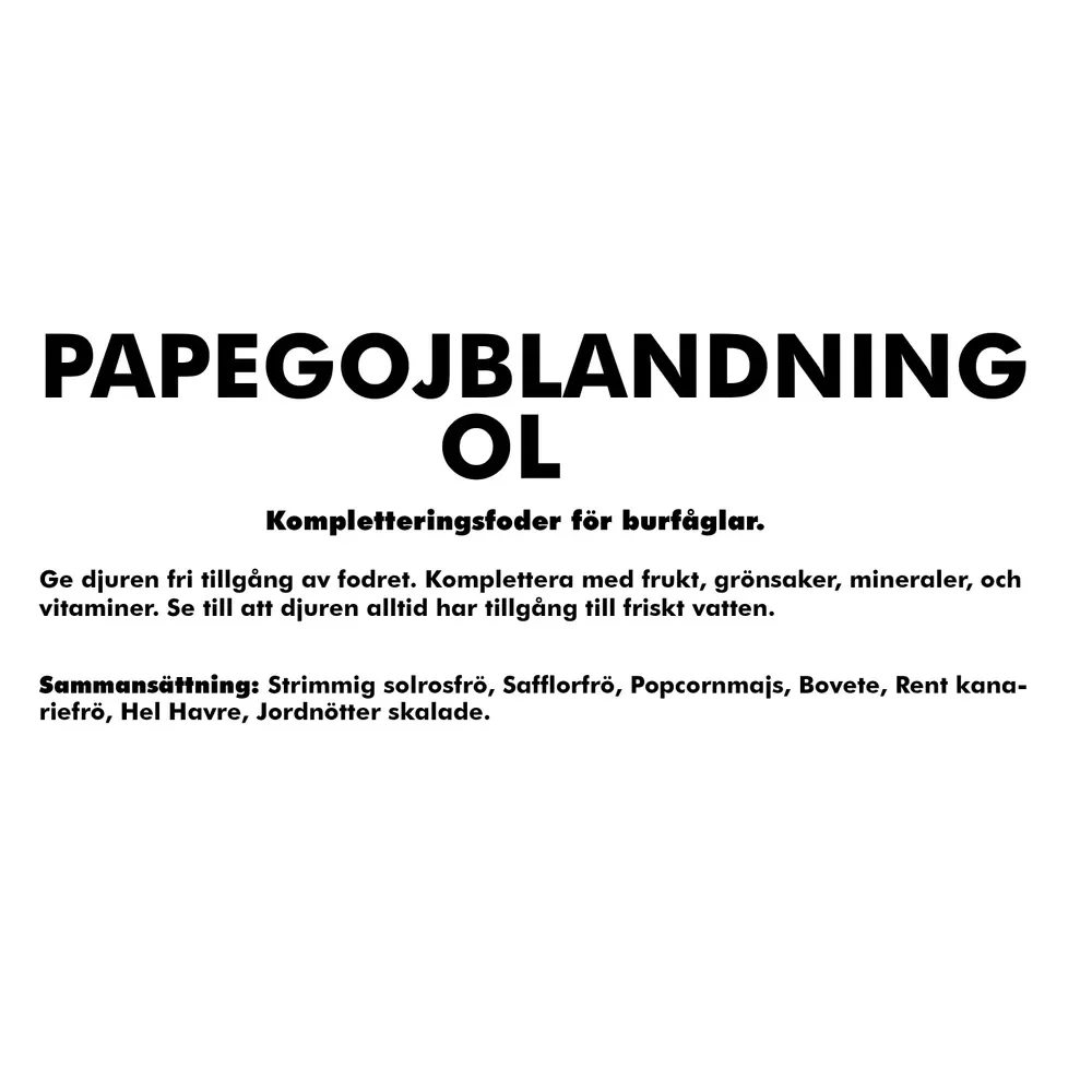 Bello Papegøyeblanding 15kg - Image 2