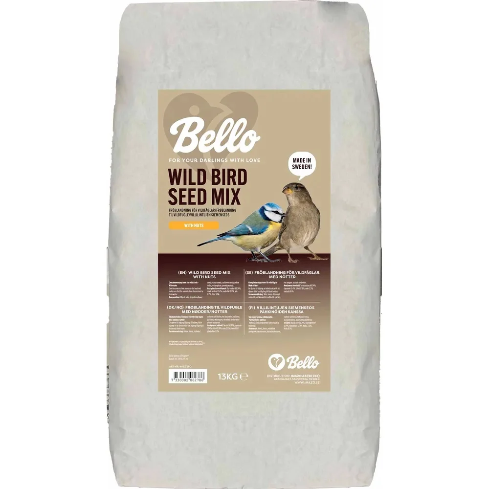 Bello Utefugl Frøblanding med Nøtter - Image 2