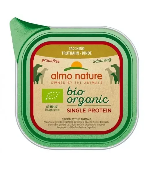 Bio Organic Dog Single Turkey 150gr(11)