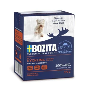 Biter i gel茅 med kylling