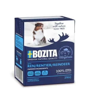 Biter i gel茅 med reinsdyr