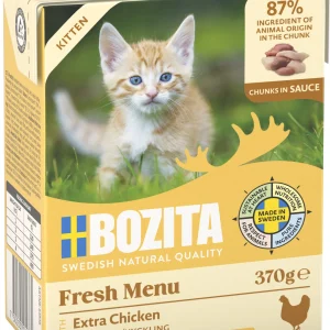 Biter i saus til kattunge