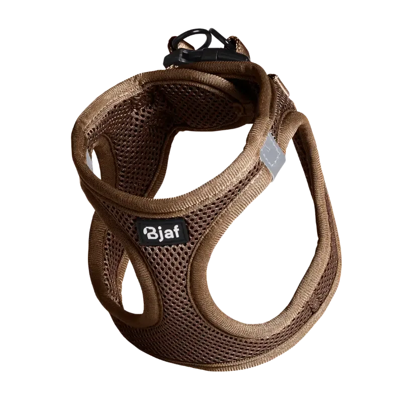 Bjaf – Comfort Air Step-in hundesele – Brun