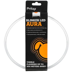 Blinkende krage LED Aura Orange