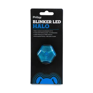Blinkende LED Halo Blue