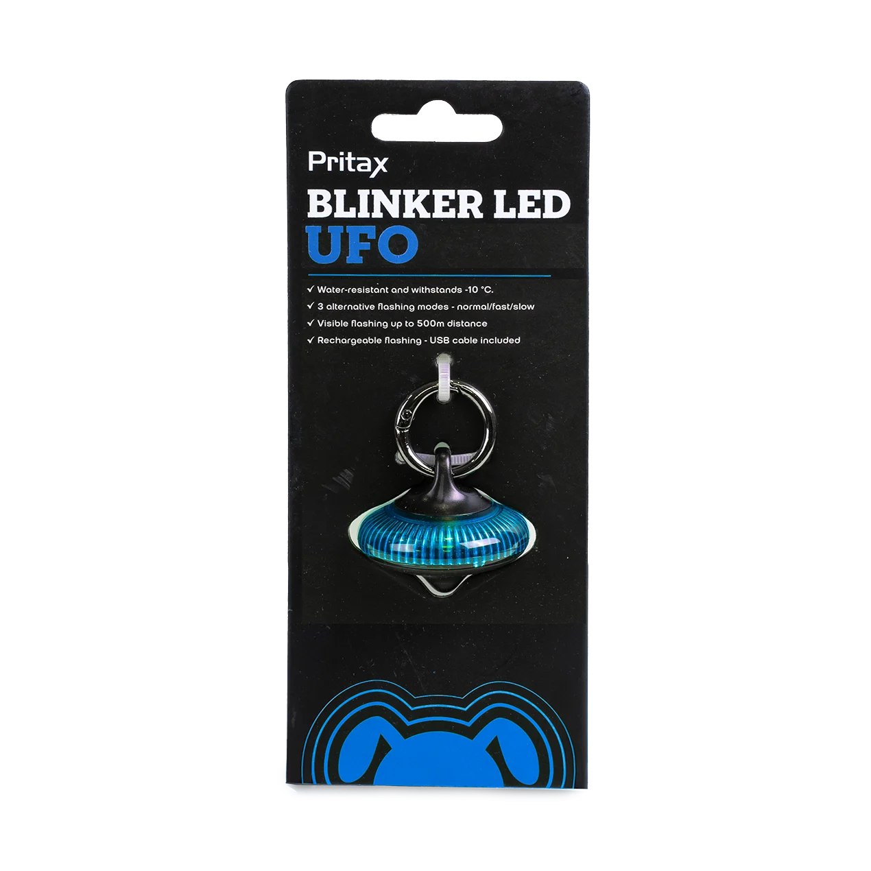 Blinkende LED UFO bl氓