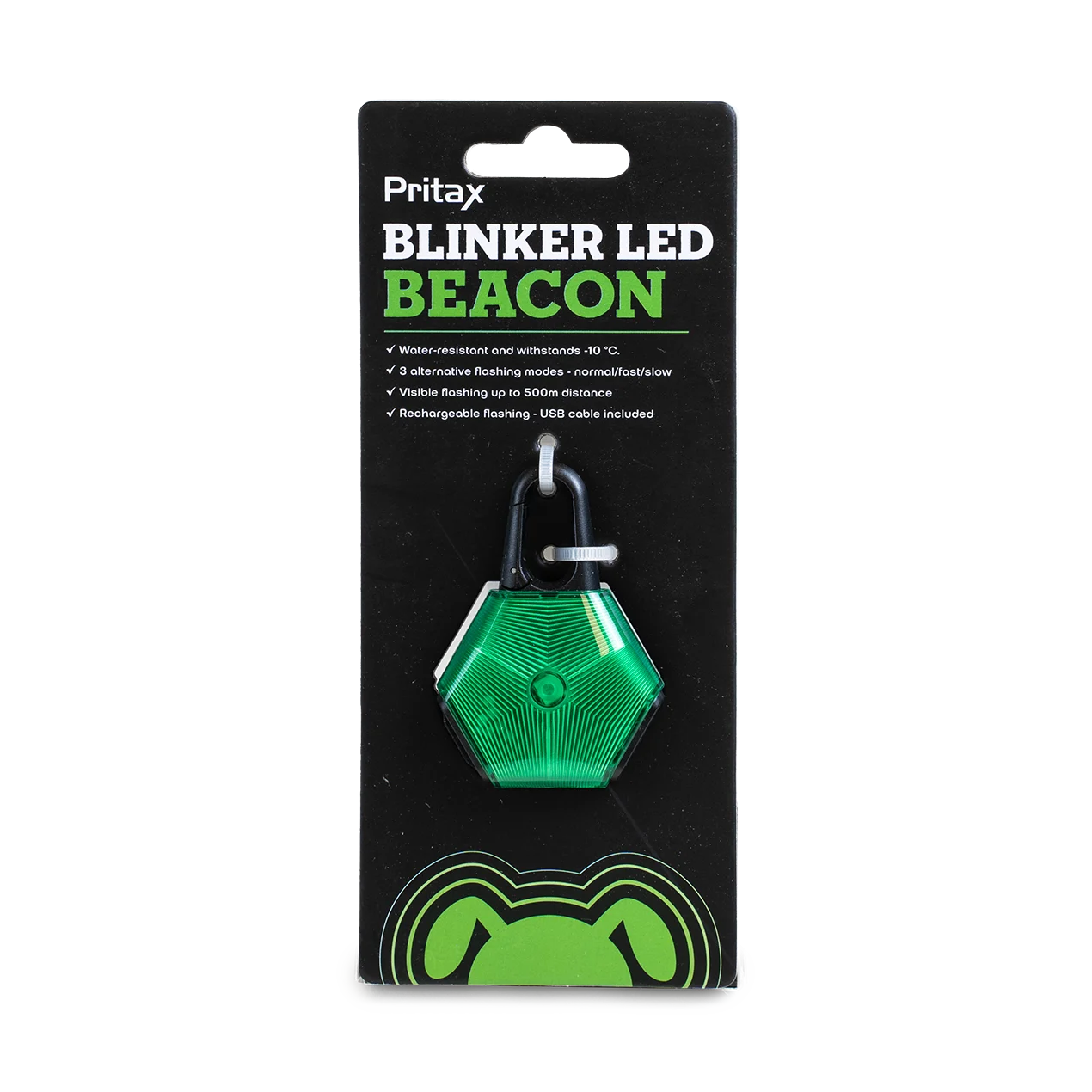 Blinker LED-lampe gr酶nn