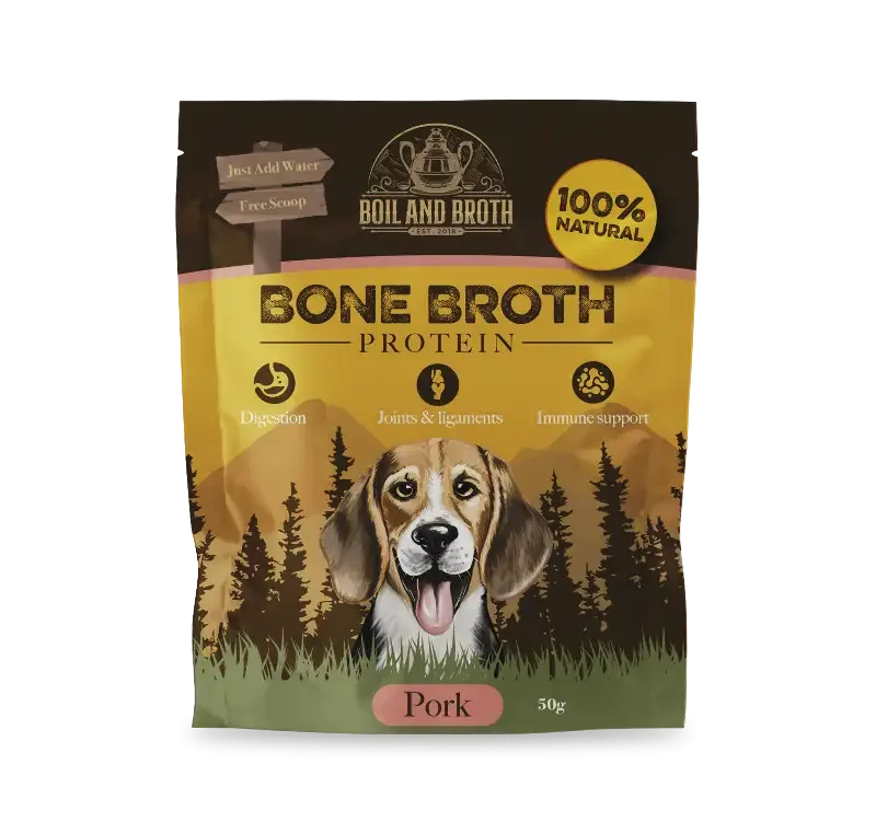 Boil and Broth – beinkraftpulver av svin