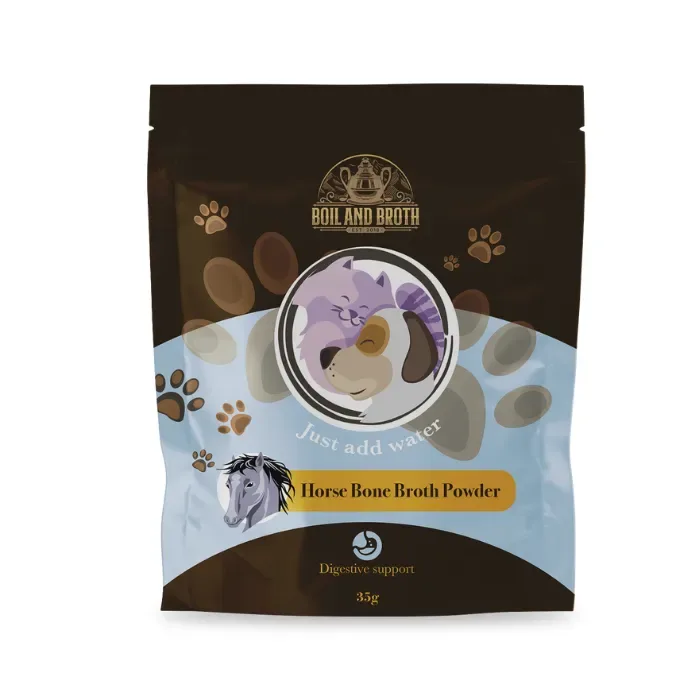 Boil and Broth Bone Broth Hest 35g til 1L