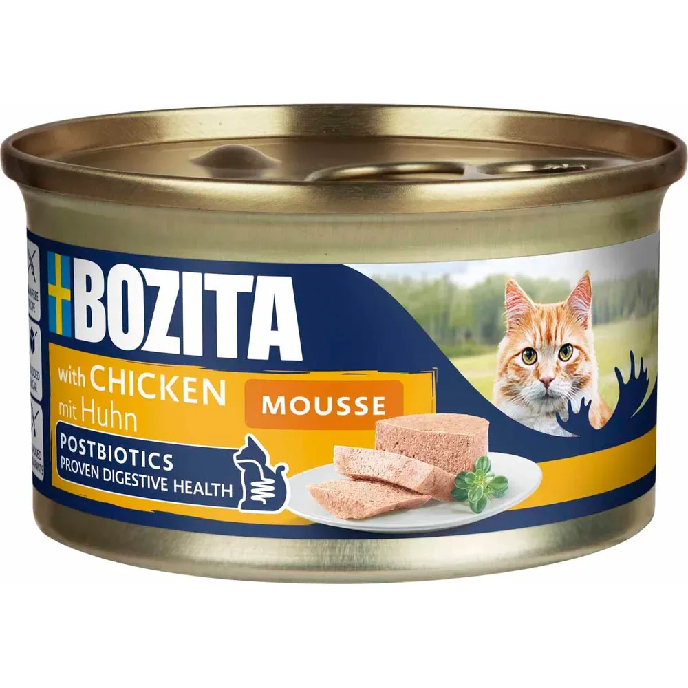 Bozita Cat Mousse w/Chicken 85g