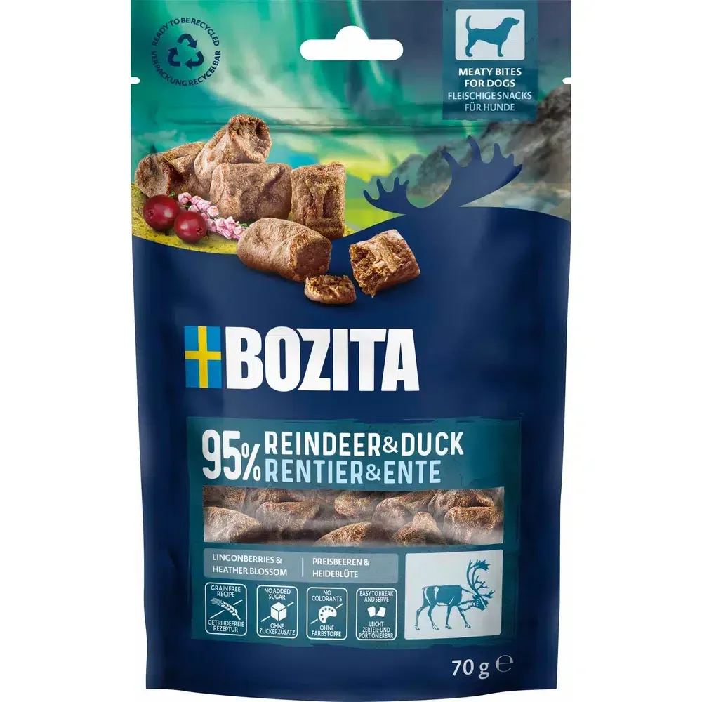 Bozita Meaty Bites Reindeer & Duck 70g