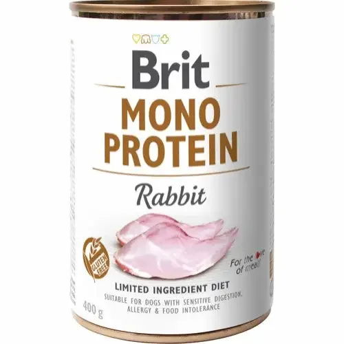 Brit – Mono Protein Kanin 400g
