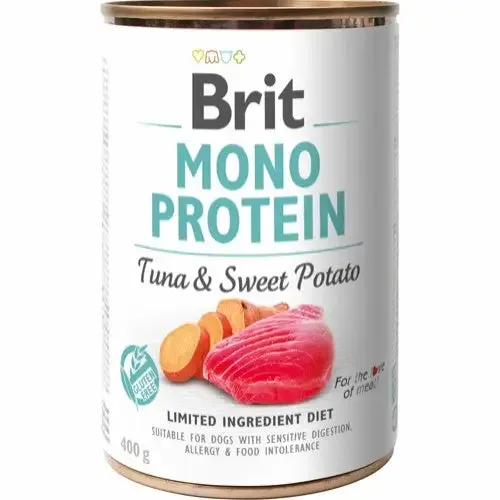 Brit – Mono Protein Tunfisk & Søtpotet 400g