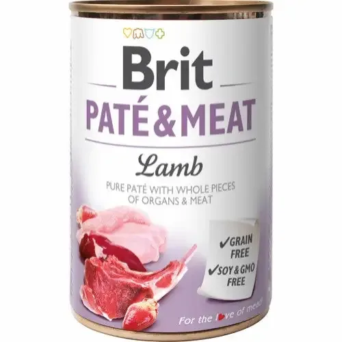 Brit – Paté & Kjøtt Lam 400g