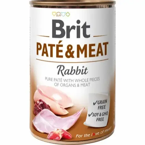 Brit – Paté & Kjøttkanin 400g