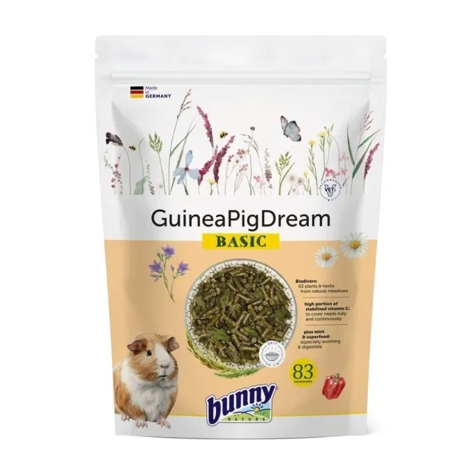 Bunny Nature GuineaPigDream Basic 600g