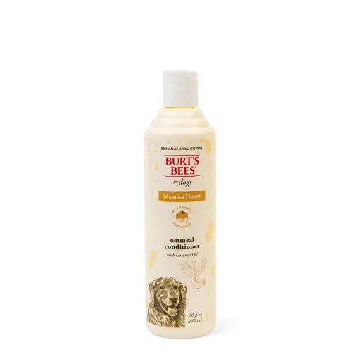 Burt’s Bees Manuka Honey Oatmeal Dog Conditioner with Coconut Oil 295ml