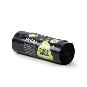 B忙sjeposer Pluto ekstra tykk med h氓ndtak 50-p Svart