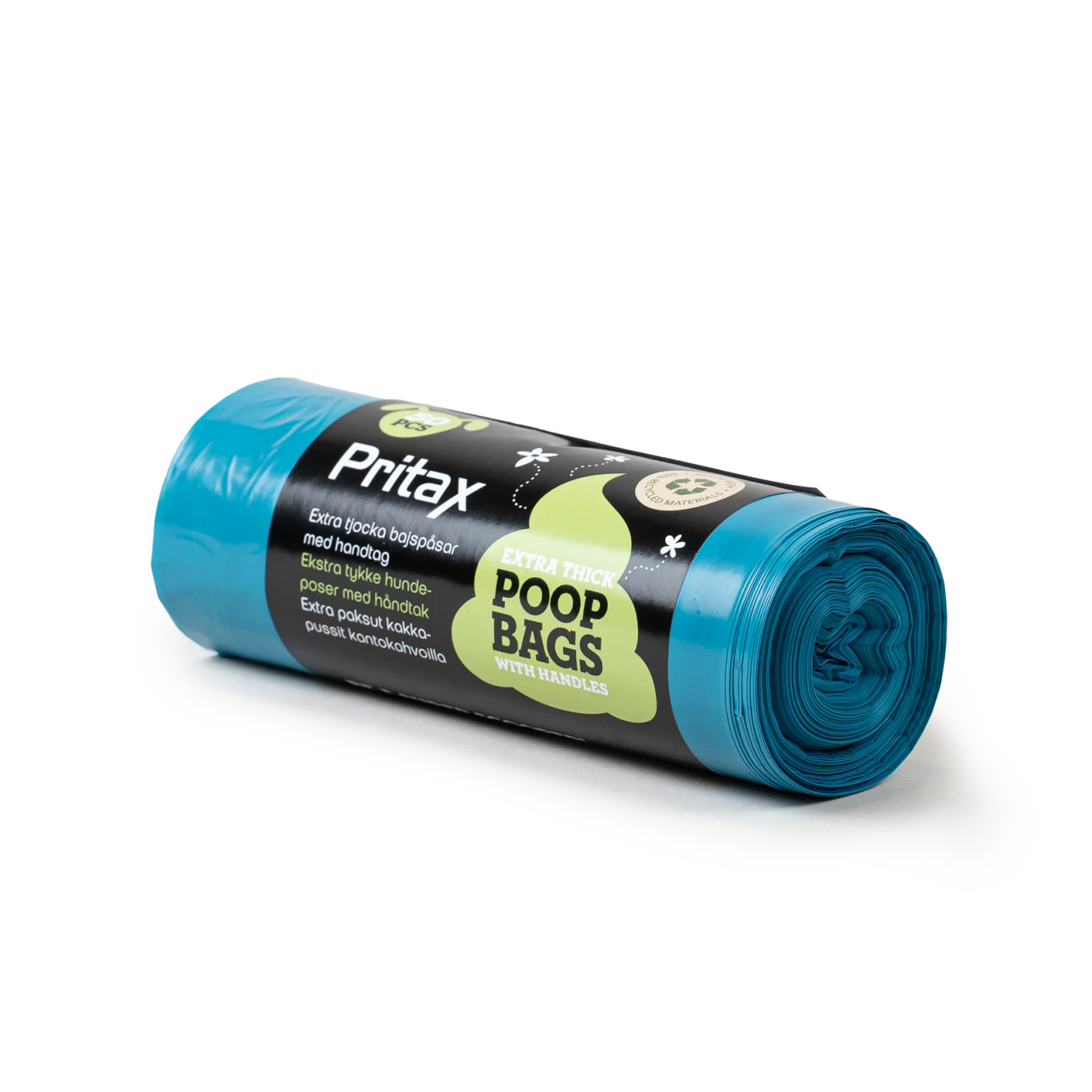 B忙sjeposer Pluto ekstra tykk med h氓ndtak 50-p Turkis