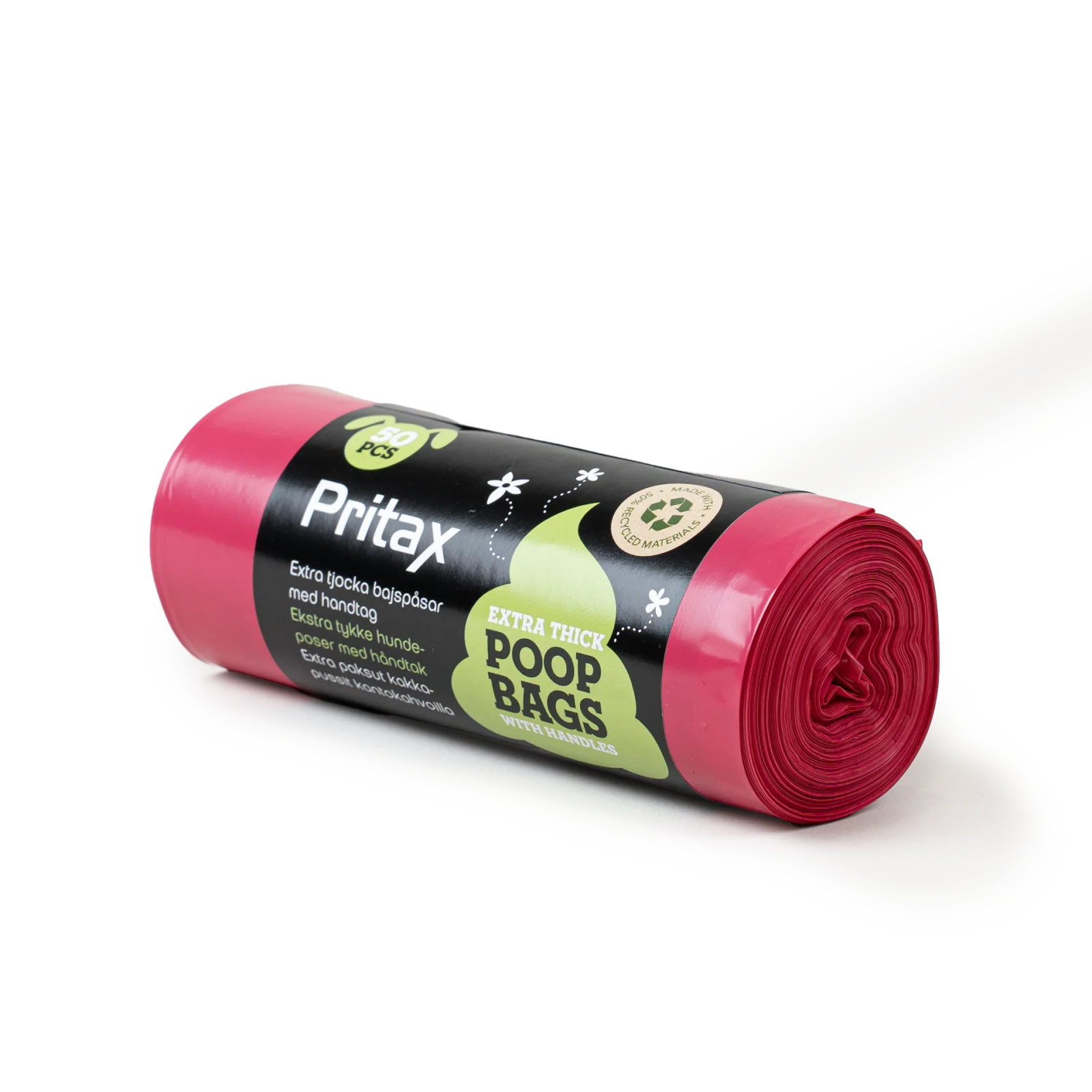 B忙sjeposer Pluto ekstra tykke med h氓ndtak 50-p Rosa
