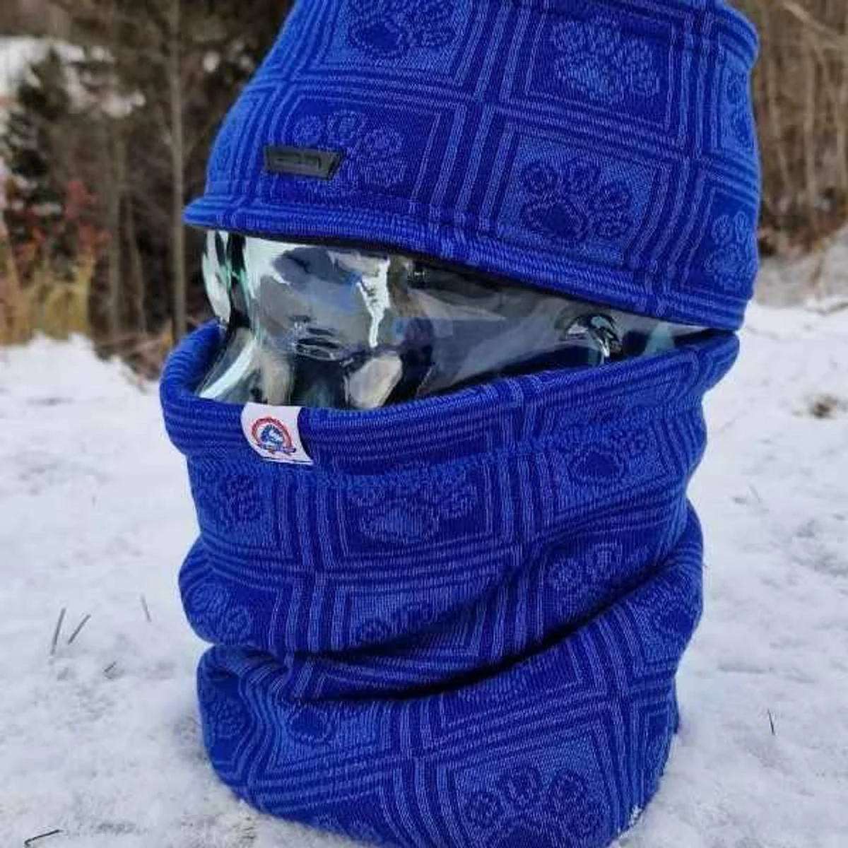 CANELANA Rana Hals i merinoull m/fleece – Potemønster