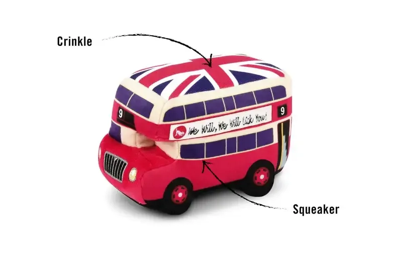 Canine Commute Collection – Lickety-Split Bus m/chew guard