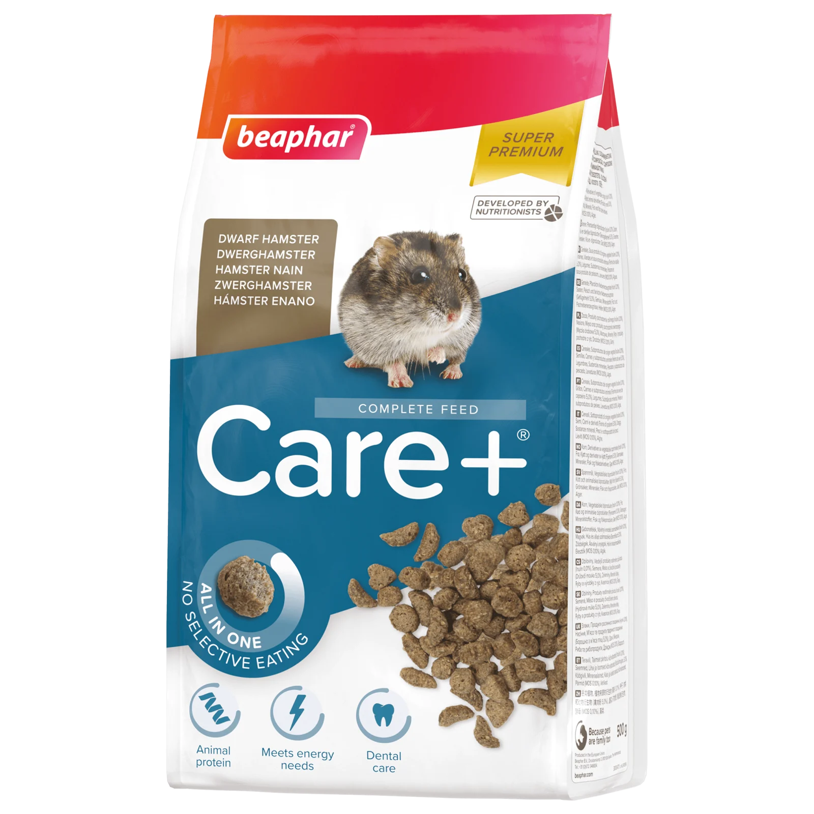 Care+ Dverghamster 500g