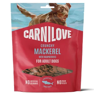Carnilove Crunchy snack Makrell & bringebær