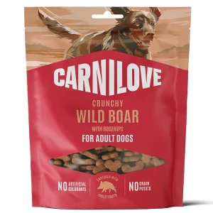 Carnilove crunchy snack Villsvin & nype